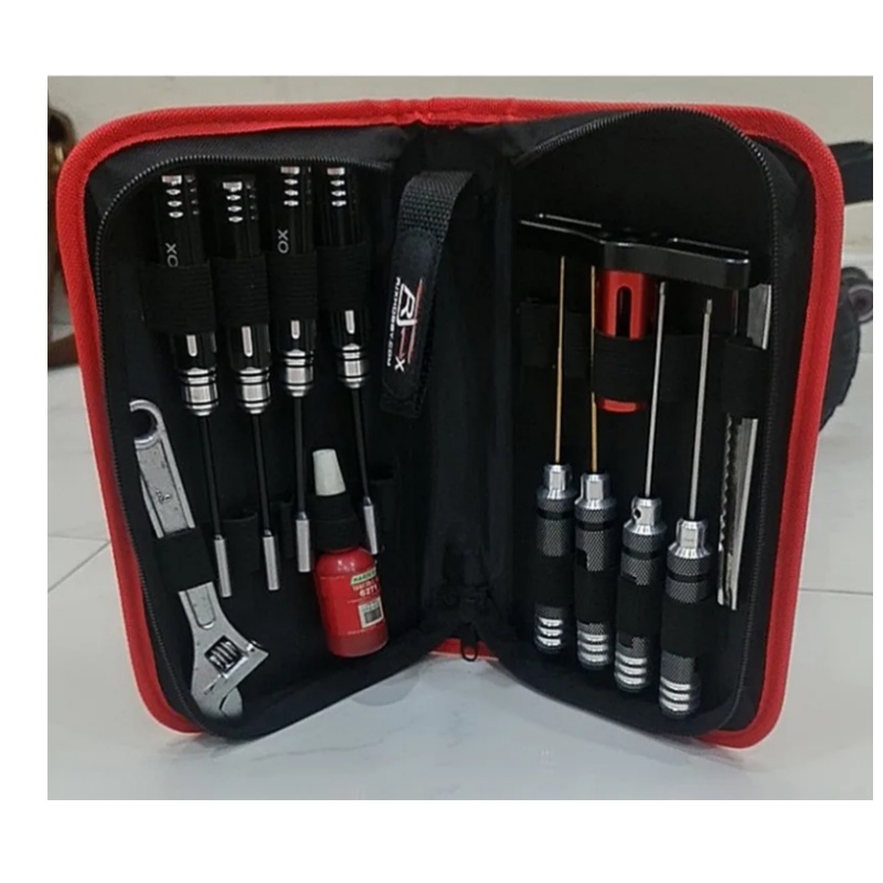 Repair Tool Zip Case Organizer - Rc Helicopter Case ulasan dan harga