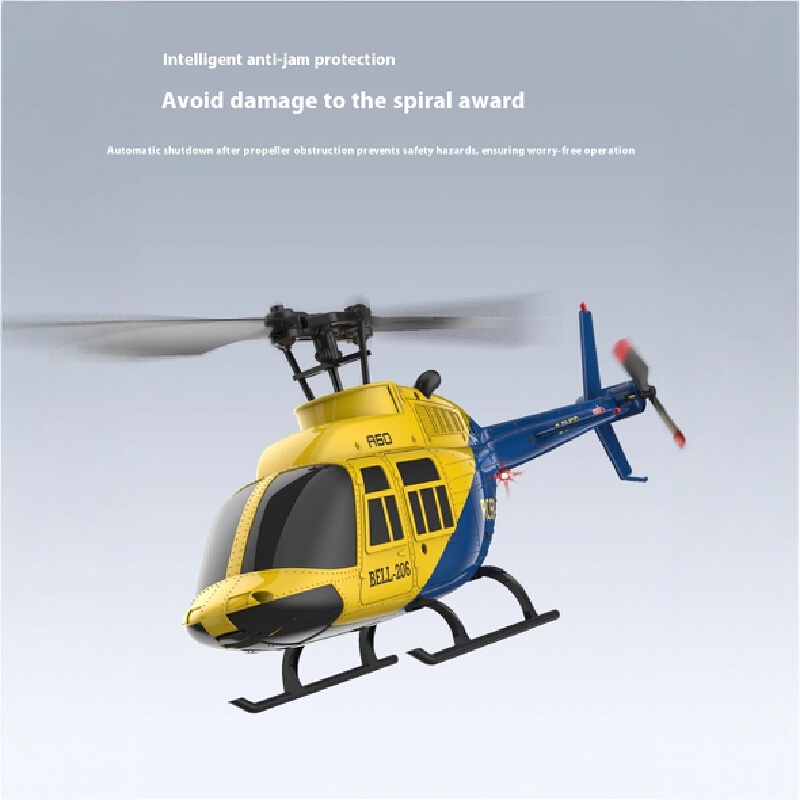 A60 1/42 Scale Four-Channel Si - Rc Helicopter Single Rotor ulasan dan harga