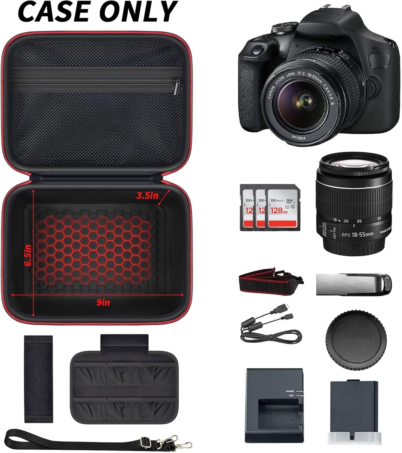 Camera Storage Bag for Canon E - Canon Camera Eos R50 ulasan dan harga