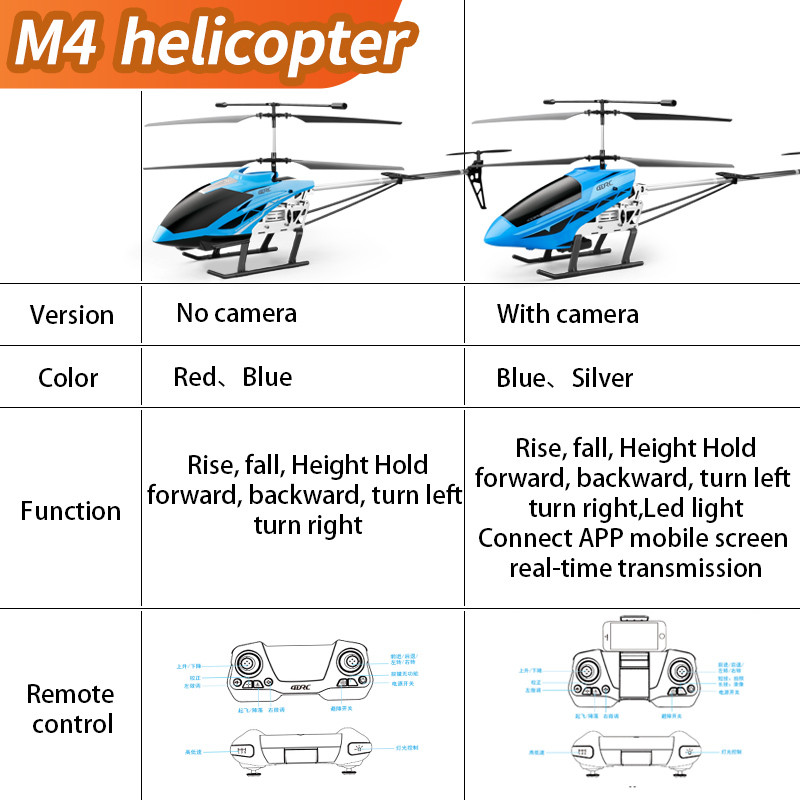 M4 Large Rc Helicopter Remote  - Rc Helicopter Case ulasan dan harga