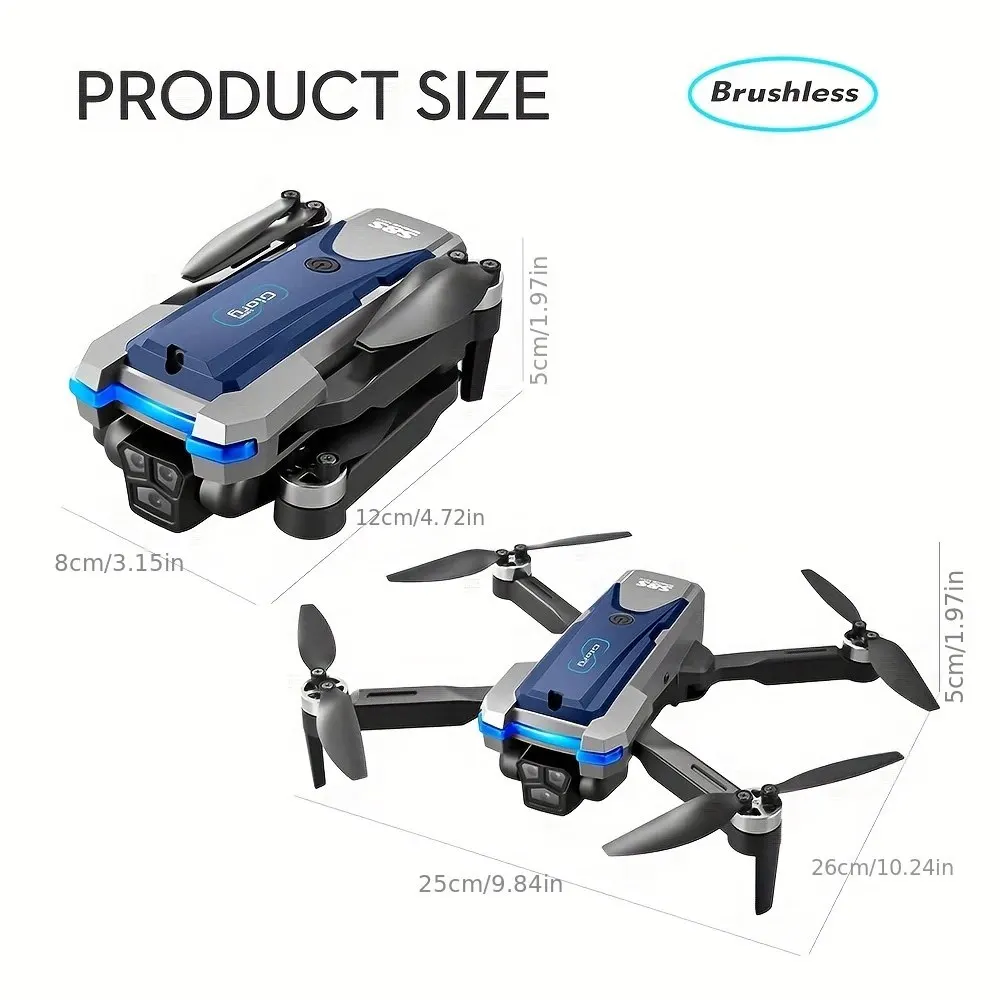 S8S GPS Drone 5G Wifi 8K HD Du - Rc Helicopter Electric ulasan dan harga