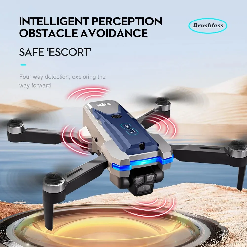 S8S GPS Drone 5G Wifi 8K HD Du - Rc Helicopter Electric ulasan dan harga
