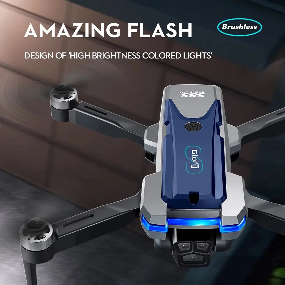 S8S GPS Drone 5G Wifi 8K HD Du - Rc Helicopter Electric ulasan dan harga